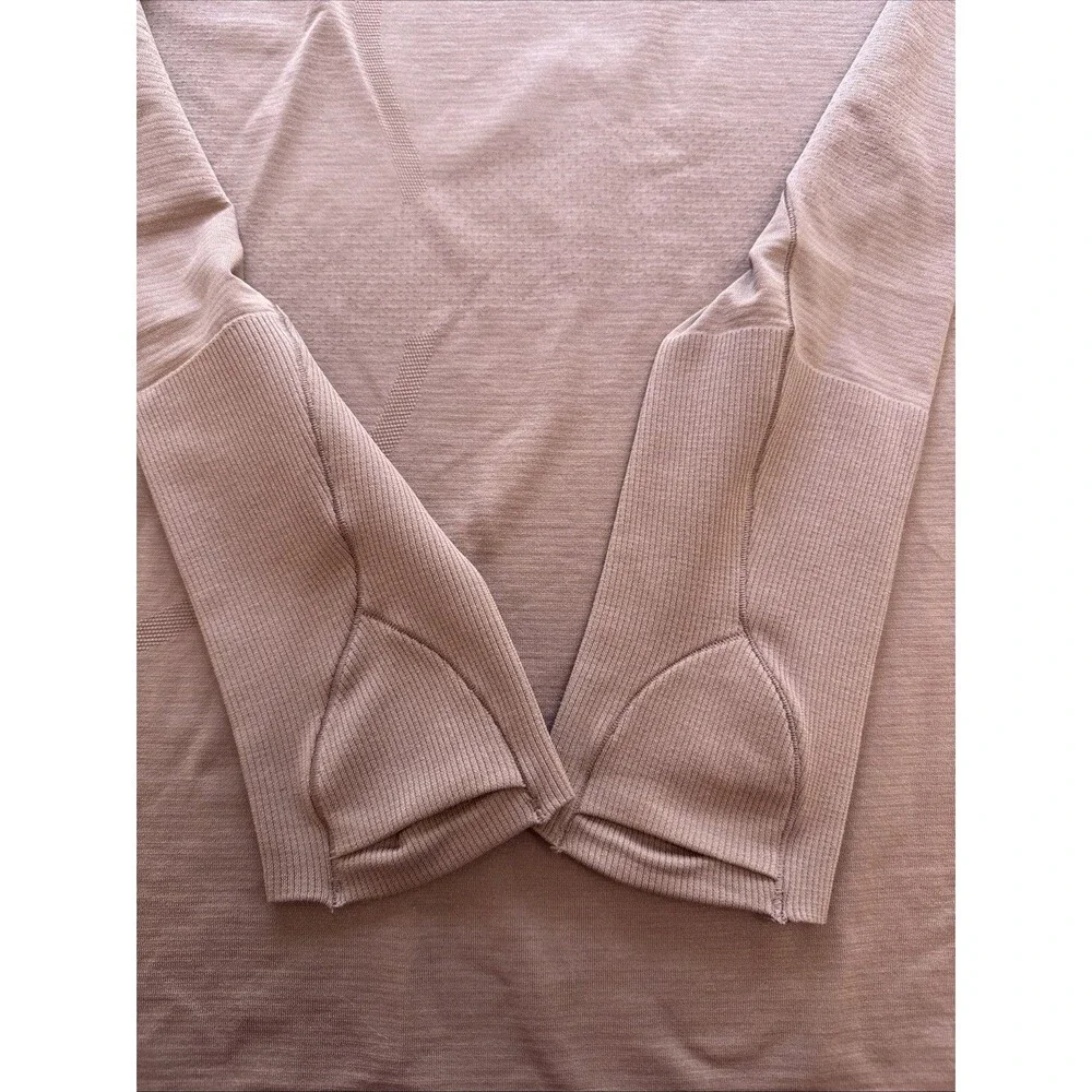 Lululemon Swiftly Tech Long Sleeve 2.0 Size 12 Spiced Chai SCHI 57214 NEW